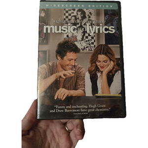 Music and Lyrics DVD warner brothers